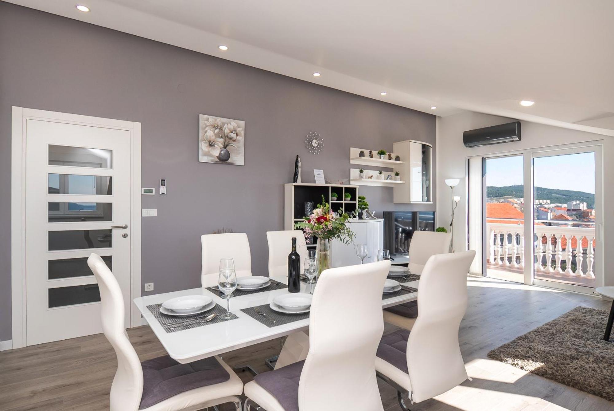 Apartment Exclusive View Шибеник Экстерьер фото